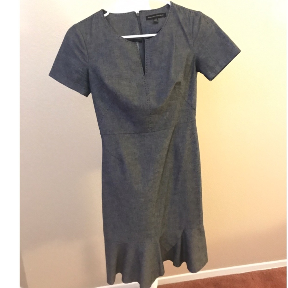 Banana Republic Denim Work Dress